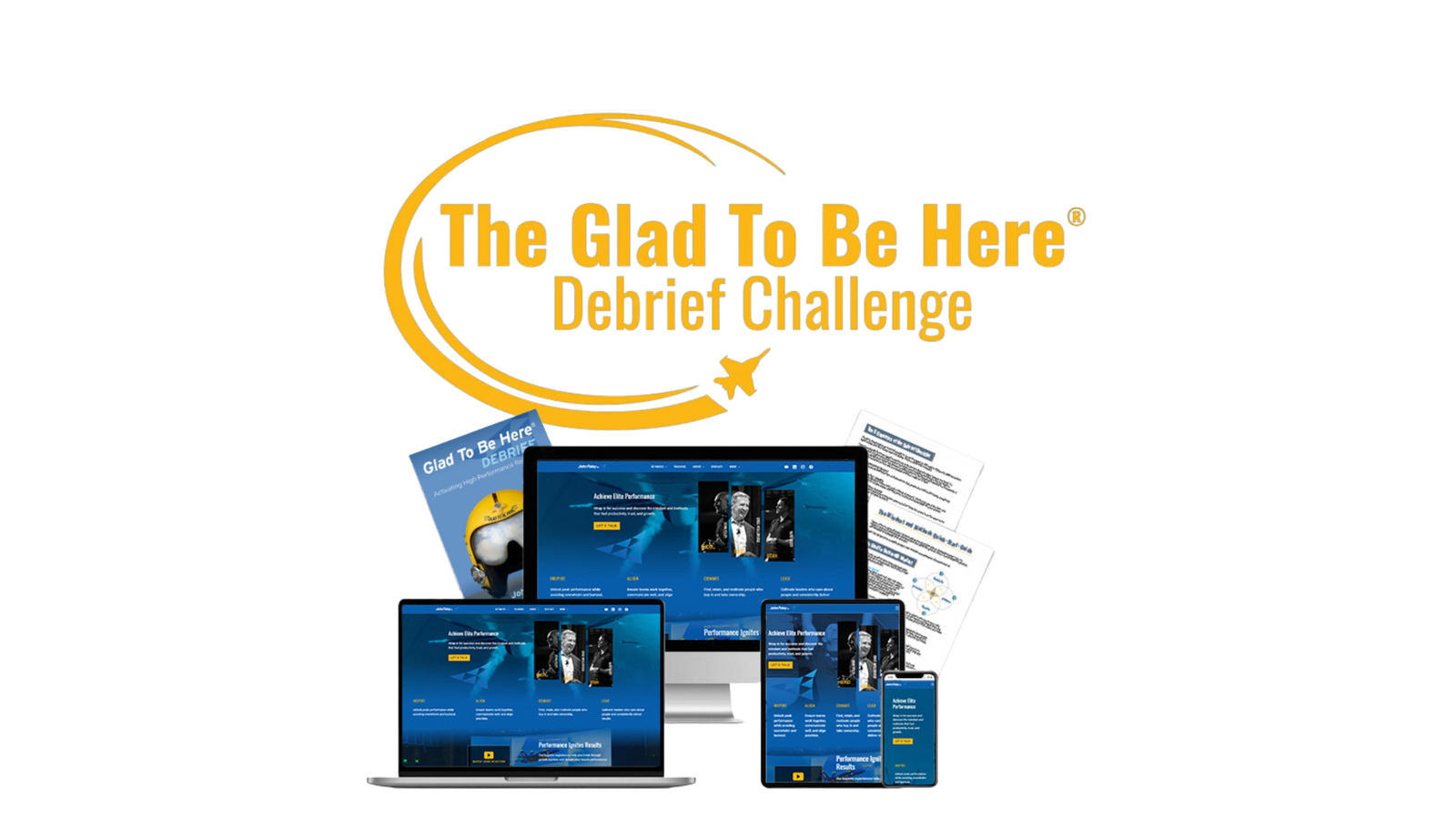 Glad To Be Here® Debrief Challenge for Leaders